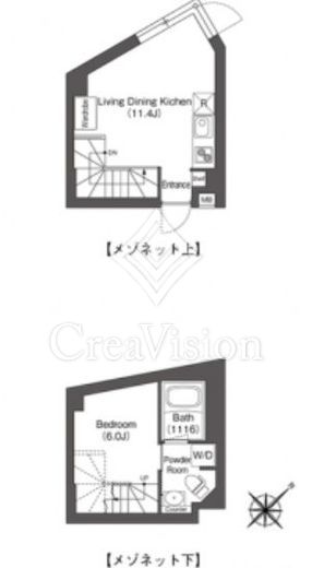 ディームス大井町フォレスト 間取り図