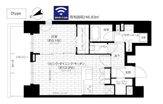 ステージファースト浅草橋Ⅱ 間取り図