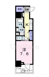 May Fair 1K　間取り