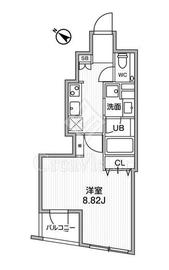 FLUFFY日本橋浜町 (フラッフィー日本橋浜町) 間取り図