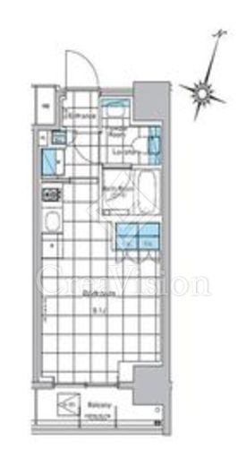 ルフォンプログレ神田プレミア 間取り図