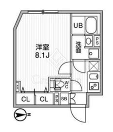 ALTERNA祐天寺 (オルタナ祐天寺) 間取り図