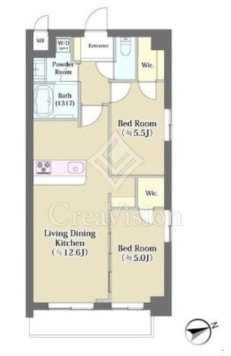 テアトル富ヶ谷 間取り図