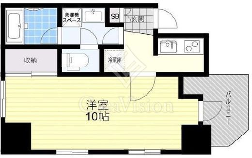 Brentwood恵比寿 (ブレントウッド恵比寿) 間取り図