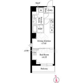 GRAN PASEO日本橋EAST (グランパセオ日本橋イースト) 間取り図