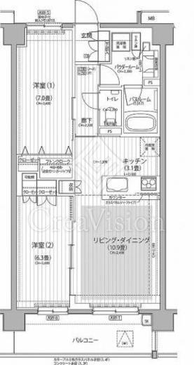 Nステージ東小金井 2LDK 物件画像1