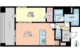 A.K 634 seta 1LDK　間取り