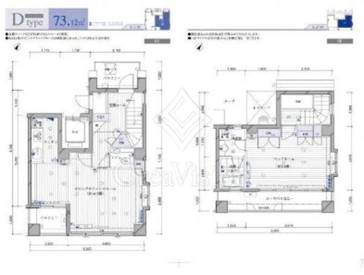 ガイアシティ三番町 間取り図