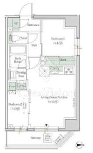 ONE ROOF RESIDENCE SHIN OKACHIMACHI (ワンルーフレジデンス新御徒町) 2LDK 物件画像1