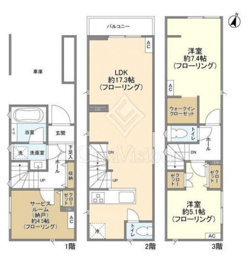 Kolet阿佐ヶ谷 (コレット阿佐ヶ谷) 2LDK 物件画像2
