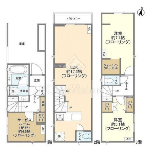 Kolet阿佐ヶ谷 (コレット阿佐ヶ谷) 2LDK 物件画像2