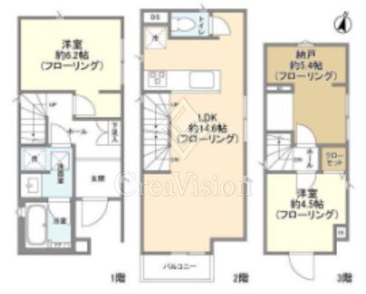 Kolet新井薬師前 (コレット新井薬師前) 2LDK 物件画像2
