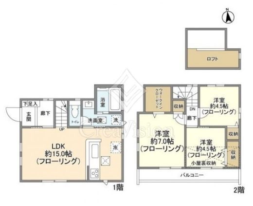 Kolet富士見ヶ丘 (コレット富士見ヶ丘)#2-#4 3LDK以上 物件画像2