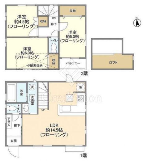 Kolet富士見ヶ丘 (コレット富士見ヶ丘)#2-#4 3LDK以上 物件画像2
