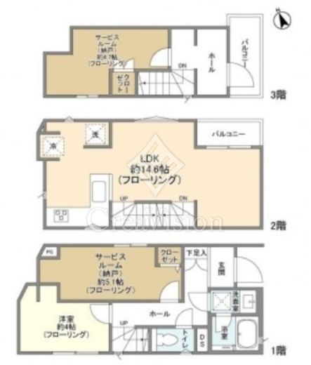 Kolet赤羽岩淵 (コレット赤羽岩淵)#03～#05 1DK・1LDK 物件画像2