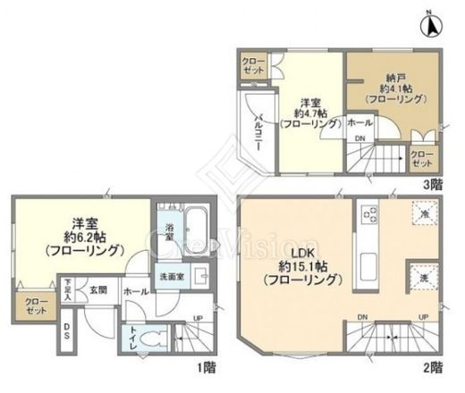 Kolet蒲田南 (コレット蒲田南)#6#7 2LDK 物件画像2