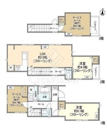 Kolet要町 (コレット要町) 2LDK 物件画像2