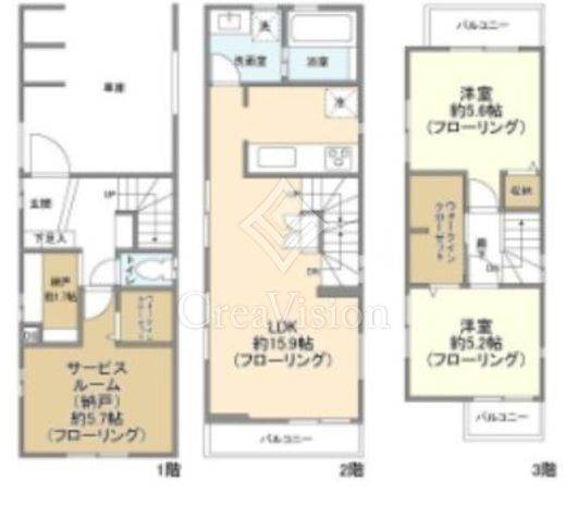 Kolet要町 (コレット要町)#03-#08 2LDK 物件画像2