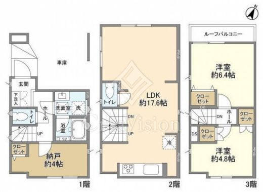 Kolet金町 (コレット金町)#03#09#14#15#16 2LDK 物件画像2