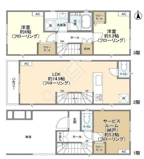 Kolet南砂町 (コレット南砂町)#01,#02 2LDK 物件画像2