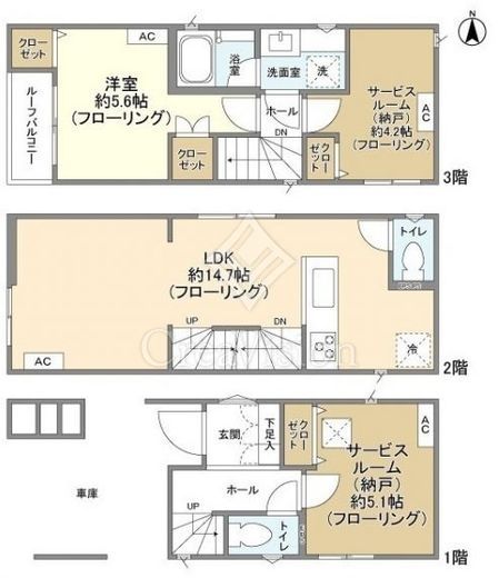 kolet元住吉 (コレット元住吉)#04-#06 1DK・1LDK 物件画像2