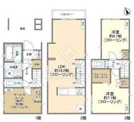 kolet二子新地 (コレット二子新地) 2LDK 物件画像2