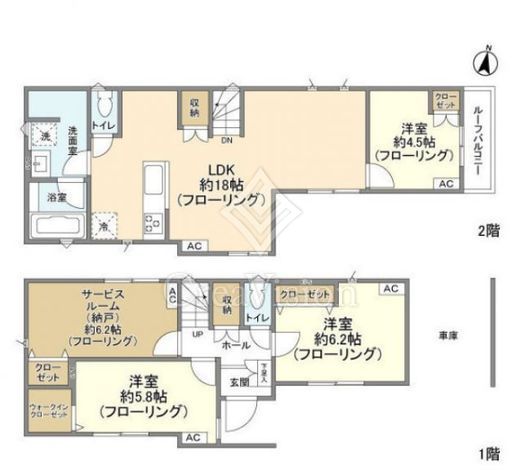 kolet新小岩 (コレット新小岩)#10#11#12#14#15 3LDK以上 物件画像2