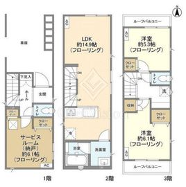 Kolet武蔵小杉 (コレット武蔵小杉)#03 2LDK 物件画像2