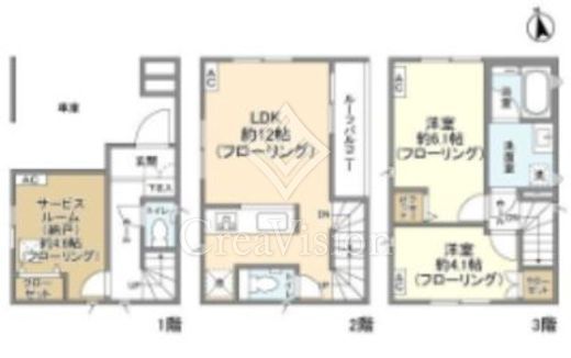 Kolet北千住 (コレット北千住)#03.#04 2LDK 物件画像2
