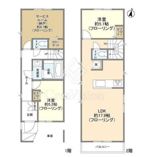 Kolet永福町 (コレット永福町) #01#02 2LDK 物件画像2
