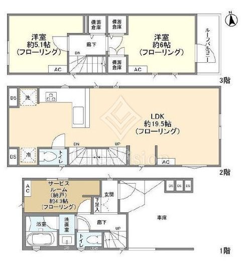 Kolet北赤羽 (コレット北赤羽)#05#06 2LDK 物件画像2
