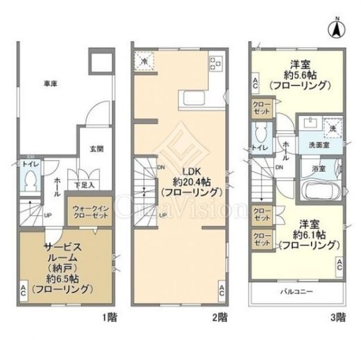 Kolet久が原 (コレット久が原) #02#03 2LDK 物件画像2