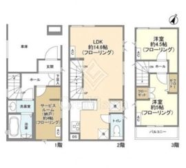 Kolet亀有 (コレット亀有)#8#9 2LDK 物件画像2
