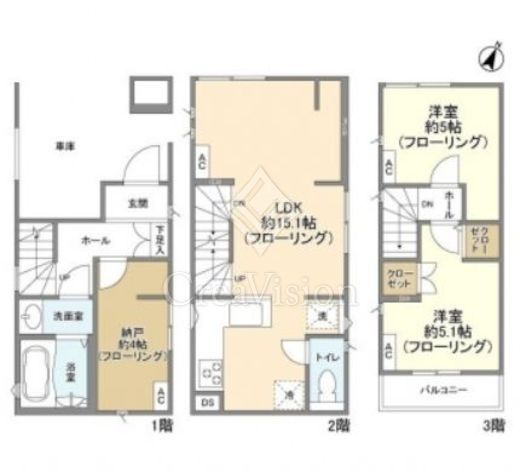 Kolet亀有 (コレット亀有)#8#9 2LDK 物件画像2