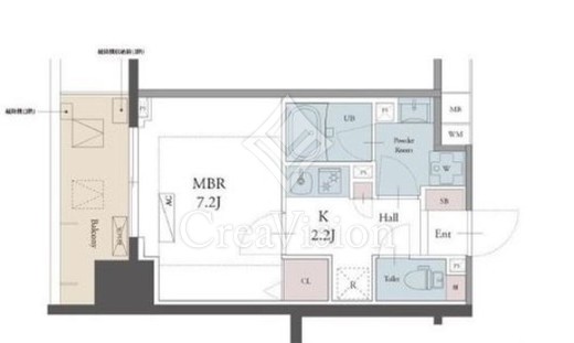 ラグゼナ用賀 間取り図