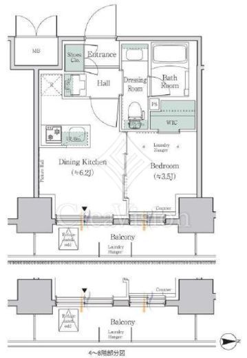 ワンルーフレジデンス板橋大山 1DK・1LDK 物件画像1