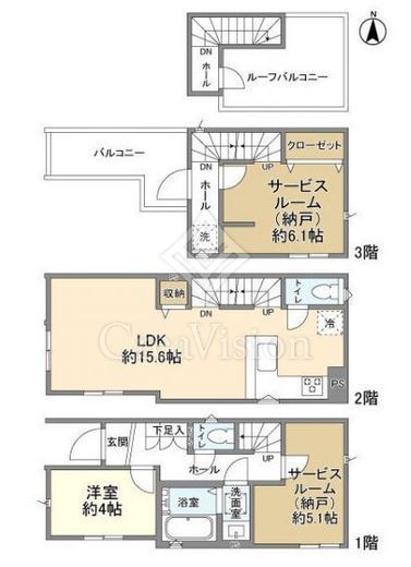 Kolet落合南長崎 (コレット落合南長崎)#05.#06 1DK・1LDK 物件画像2
