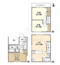 Kolet北赤羽 (コレット北赤羽)#07-#14 2LDK 物件画像2