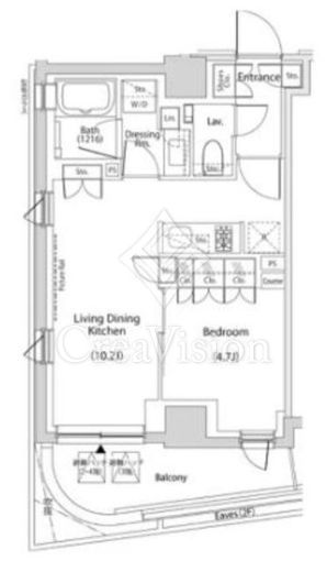 ザ・パークハビオ文京目白台プレイス 間取り図