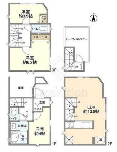 Kolet大森町 (コレット大森町)#02#03#04 3LDK以上 物件画像2