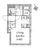 w/FLUFFY市谷台町 (フラッフィー市谷台町) 1R　間取り図