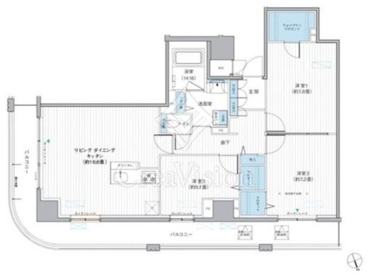 栖-すみか-浅草蔵前 間取り図