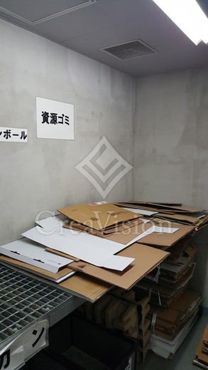 グローリオ白金高輪 ゴミ置き場　写真