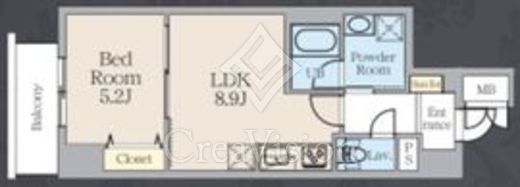 アルトヴィラ虎ノ門 間取り図