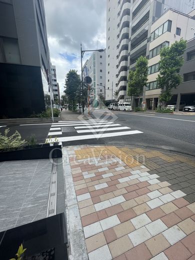 ベルファース八丁堀West 建物外　廊下