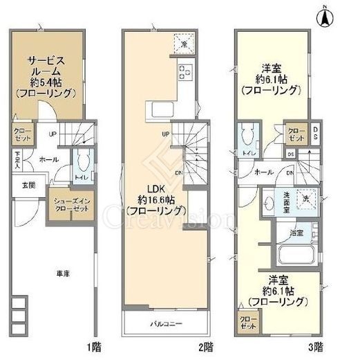 Kolet新丸子 (コレット新丸子) 2LDK 物件画像2