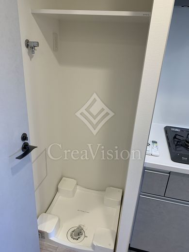 クレストタップ新横浜 洗濯機置き場