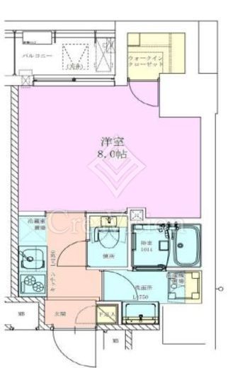 RBM三軒茶屋レジデンス 1K　間取り
