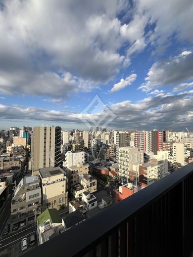 オープンブルーム入谷EAST バルコニー