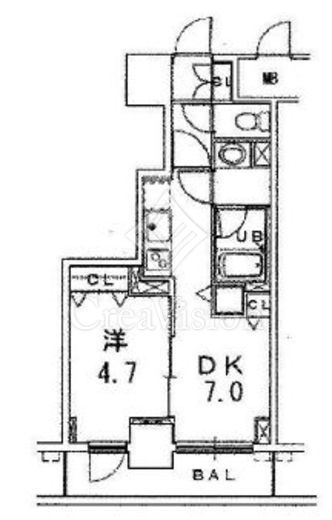 銀座レジデンス伍番館 間取り図